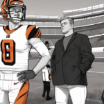 Joe Burrow Seeks ‘Now or Never’ Super Bowl Push — AI-generated editorial illustration