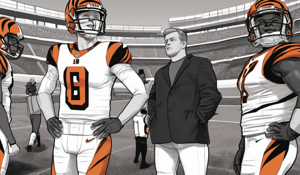 Joe Burrow Seeks ‘Now or Never’ Super Bowl Push — AI-generated editorial illustration