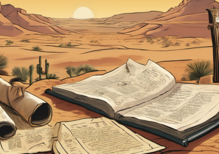 Dead Sea Scrolls: A Key to Israel’s Historical Legitimacy — AI-generated editorial illustration