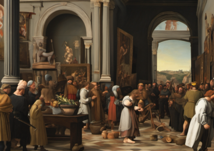 Renaissance Masterpieces Stolen from Italian Museum During Virgin Mary Celebrations — AI-generated editorial illustration