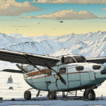 Alaska Charter Flight Crash Kills All 8 Near Remote Radar Site — AI-generated editorial illustration