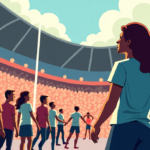 Mom of Former SJSU Volleyball Star Leads 8th Sophie Night Rally in Dallas — AI-generated editorial illustration