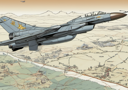 Ukraine’s New Glide Bomb Cuts Dependence on U.S. Arms — AI-generated editorial illustration