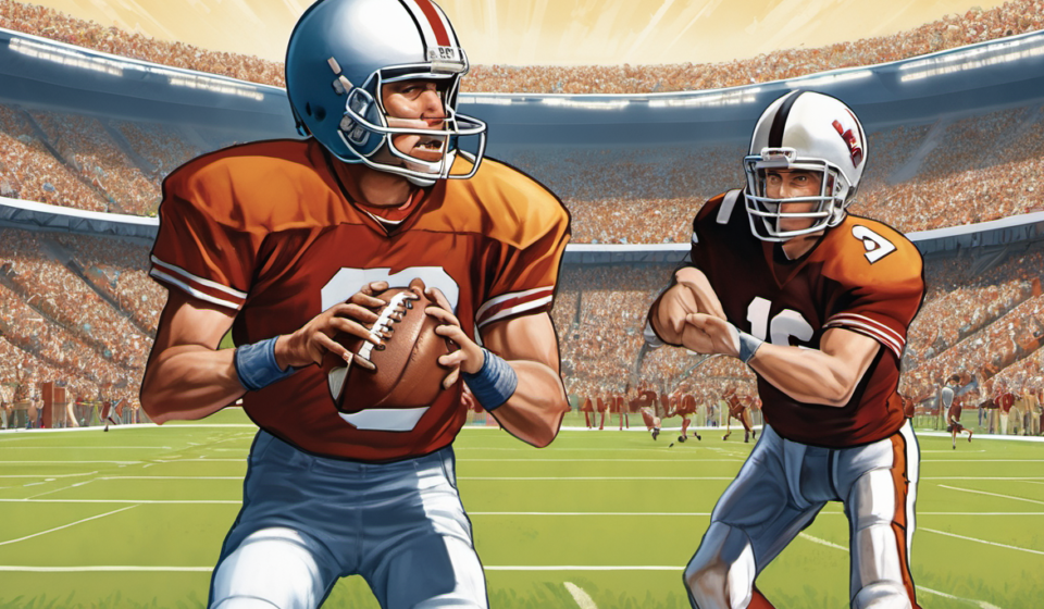 Kubiak Keeps Raiders QB Battle Open After Preseason Showdown — AI-generated editorial illustration