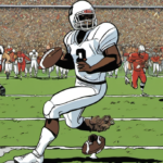 Peyton Manning’s Freshman Son Debuts, but Running Back Dominates — AI-generated editorial illustration