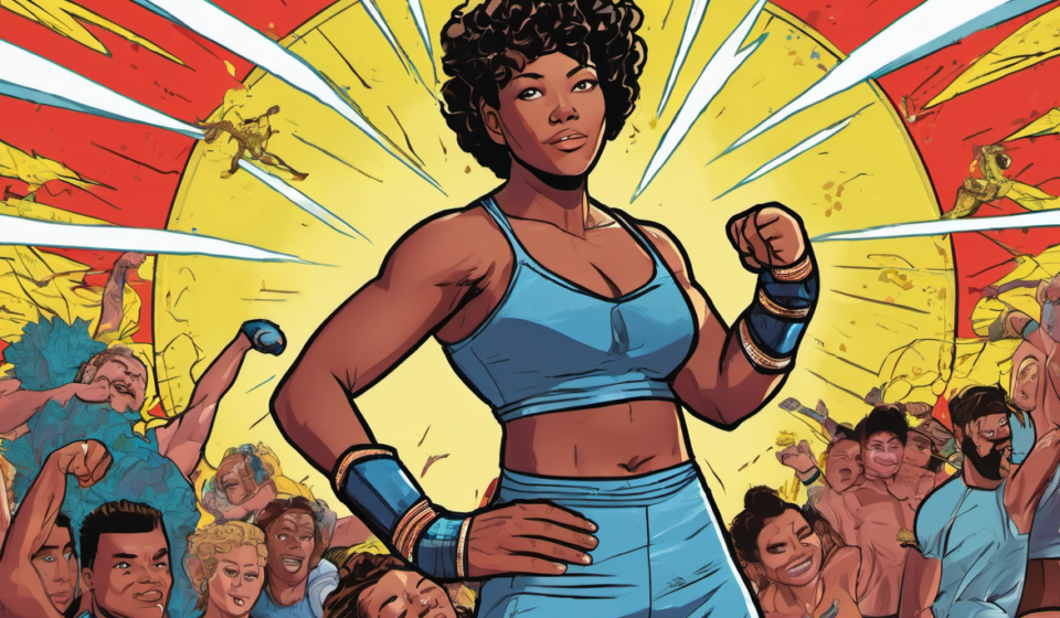 Willow Nightingale Draws Strength from Mom’s Immigrant Journey Ahead of AEW Title Defense — AI-generated editorial illustration