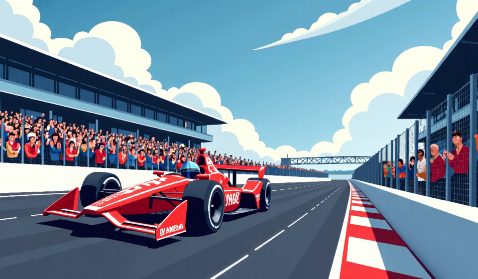 2026 INDYCAR Freedom 250: Live TV, Streaming, and Full Schedule — AI-generated editorial illustration