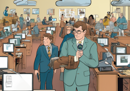 Silicon Valley Misses the Mark on Why People Fear AI — AI-generated editorial illustration