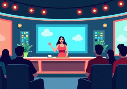 Sunday Morning Highlights: Jane Pauley’s Emmy‑Winning Show Unveils New Features — AI-generated editorial illustration