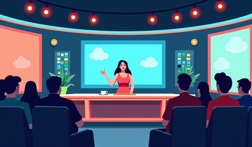 Sunday Morning Highlights: Jane Pauley’s Emmy‑Winning Show Unveils New Features — AI-generated editorial illustration