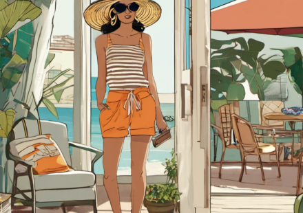 The Evolution of Shorts: From Prohibition to High Fashion — AI-generated editorial illustration
