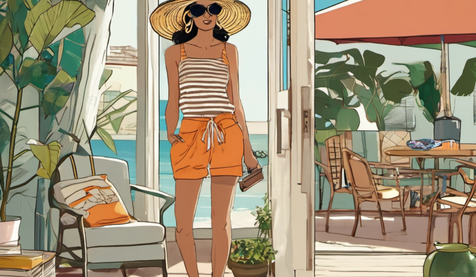 The Evolution of Shorts: From Prohibition to High Fashion — AI-generated editorial illustration