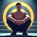 Nigel McGuinness Injury: Storyline or Reality in AEW Cup? — AI-generated editorial illustration