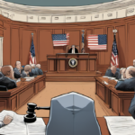 Supreme Court Grants Temporary Stay on White House Ballroom Renovation — AI-generated editorial illustration