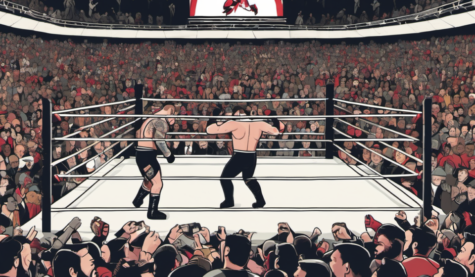 CM Punk vs. Kevin Owens: Betting Odds and What to Expect on SmackDown — AI-generated editorial illustration
