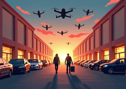 Drone Strike on Ukrainian Mall Claims 15 Lives, Zelenskyy Calls It a Double‑Tap Attack — AI-generated editorial illustration