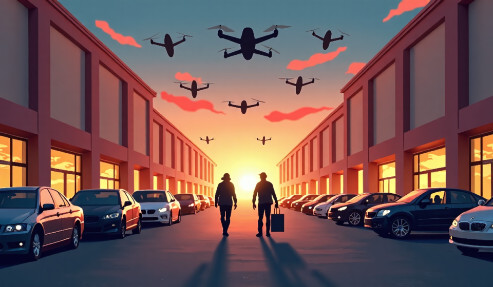 Drone Strike on Ukrainian Mall Claims 15 Lives, Zelenskyy Calls It a Double‑Tap Attack — AI-generated editorial illustration