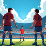 FIFA Bans Three Argentine Players After World Cup Final Scuffle — AI-generated editorial illustration