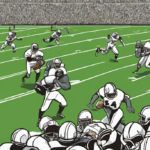 Sam Darnold’s Connection with JSN Highlights Seahawks‑Titans Joint Practice — AI-generated editorial illustration