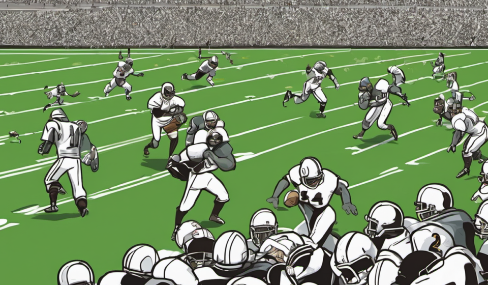 Sam Darnold’s Connection with JSN Highlights Seahawks‑Titans Joint Practice — AI-generated editorial illustration