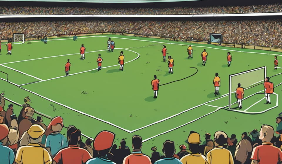 Messi and Fray Fined for Head‑and‑Neck Contact in Philadelphia — AI-generated editorial illustration
