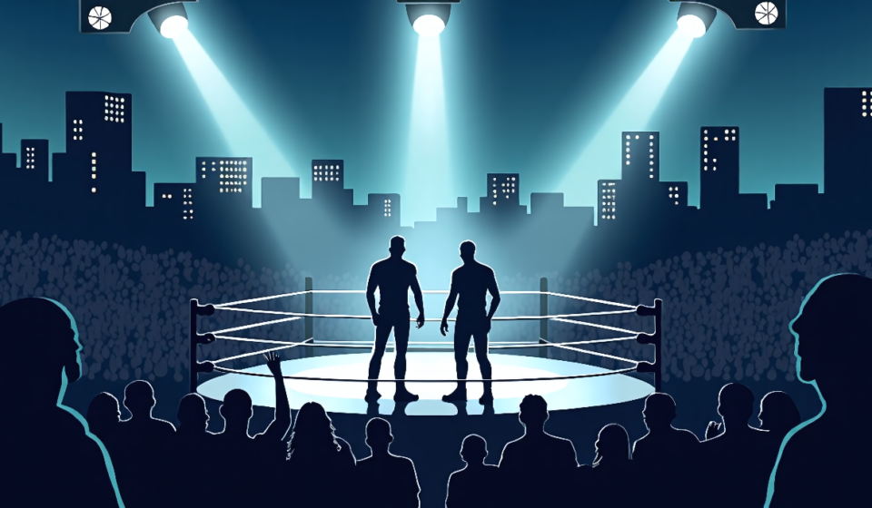 Cody Rhodes vs. Randy Orton: New Stakes Set for Atlanta Main Event — AI-generated editorial illustration