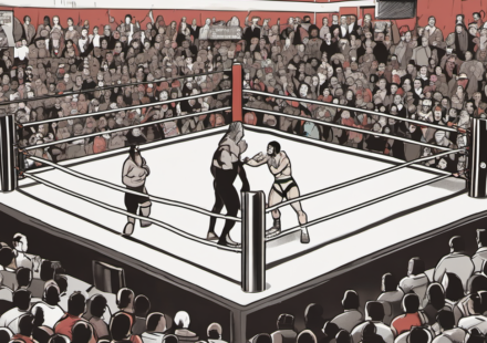 TNA iMPACT Shakes Up Lockdown, Knockouts, and Undefeated Streak — AI-generated editorial illustration