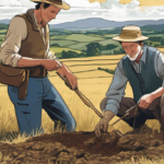 Bronze Age Gold Bracelets Unearthed Near Carlisle After Decades of Search — AI-generated editorial illustration