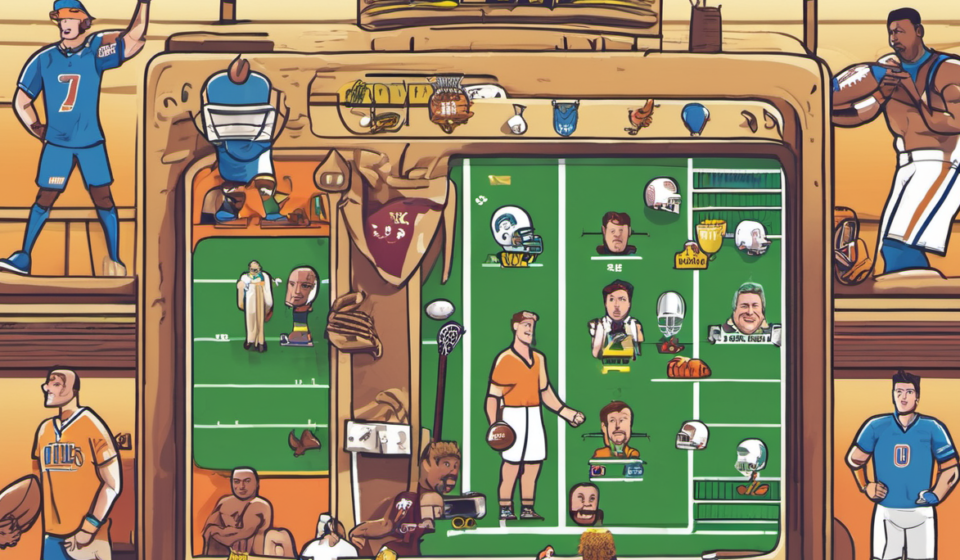 2026 DFS Apps Reviewed: UnderDog, DraftKings, Sleeper & More — AI-generated editorial illustration