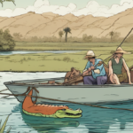 Boater Turns Vehicle Rope into Life‑Saving Tourniquet After Alligator Attack — AI-generated editorial illustration