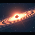 Astronomers Spot ‘Black Hole Star’ – A Stellar Powerhouse 100 Billion Times Brighter — AI-generated editorial illustration