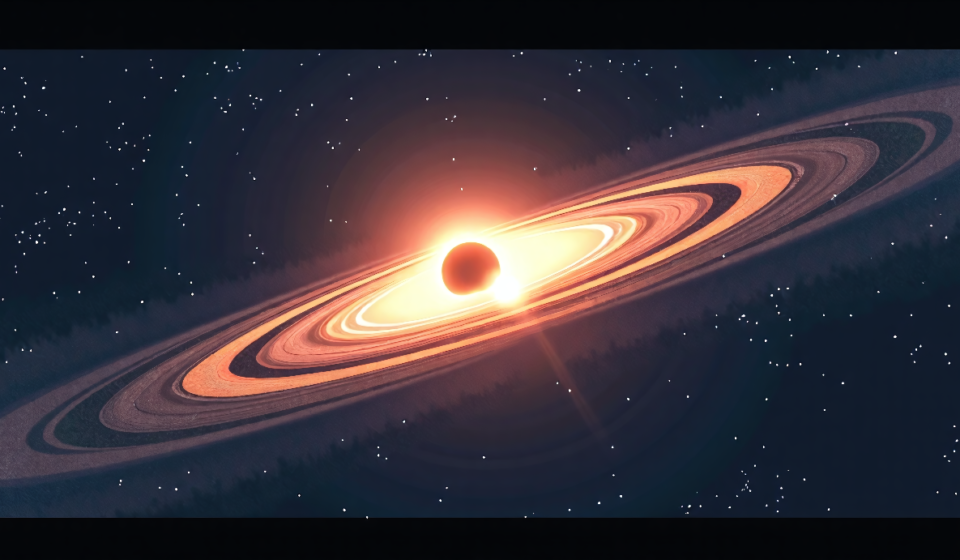Astronomers Spot ‘Black Hole Star’ – A Stellar Powerhouse 100 Billion Times Brighter — AI-generated editorial illustration