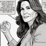 Caitlyn Jenner Offers Simple Solution to WNBA Trans Athlete Debate — AI-generated editorial illustration