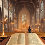 David Henrie: Why Gen Z is Flocking to Traditional Catholicism — AI-generated editorial illustration