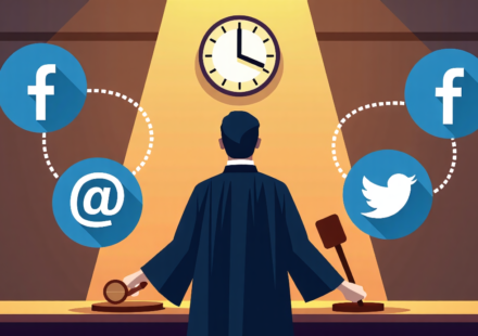 Court Ruling May Spark Wave of Social‑Media Addiction Lawsuits — AI-generated editorial illustration