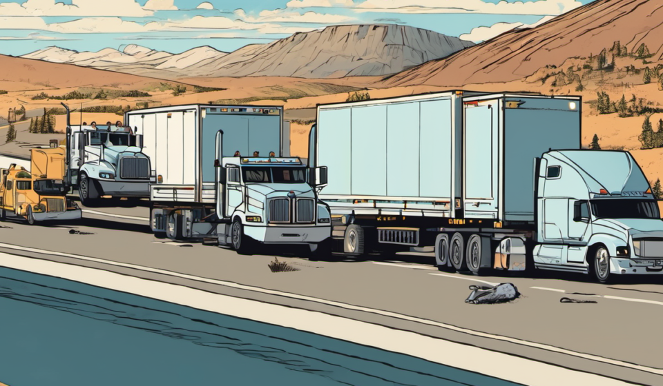 Atlas Energy Expands Kodiak Driverless Trucks to 100 Vehicles for Public Roads — AI-generated editorial illustration