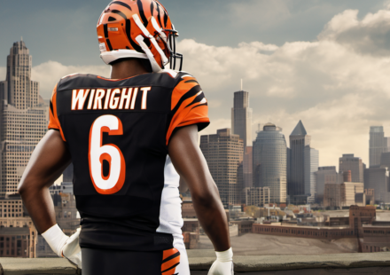 NFL Rookie Walks Away from Football to Pursue Acting Dreams — AI-generated editorial illustration
