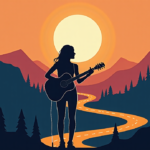 Grace Potter Jams on CBS Saturday Morning with "Run Baby Run" — AI-generated editorial illustration