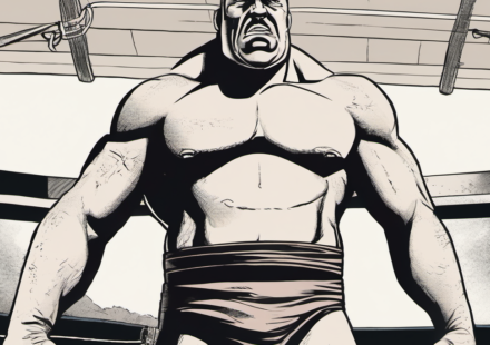 Will Ospreay Faces Fear After Neck Surgery, Returns at 50% Power — AI-generated editorial illustration