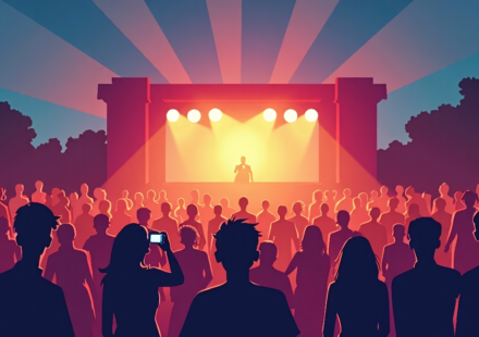 2026 Summer Music Highlights: Live Acts, Iconic Venues, and Stunning Photography — AI-generated editorial illustration