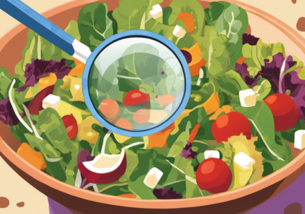 Taylor Farms Under Fire as Salmonella and Cyclospora Outbreaks Rise — AI-generated editorial illustration