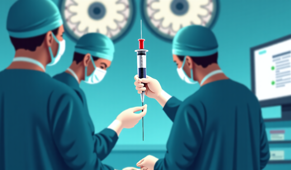 Nashville Hospital Medication Mix-Up Leaves Patient Paralyzed — AI-generated editorial illustration