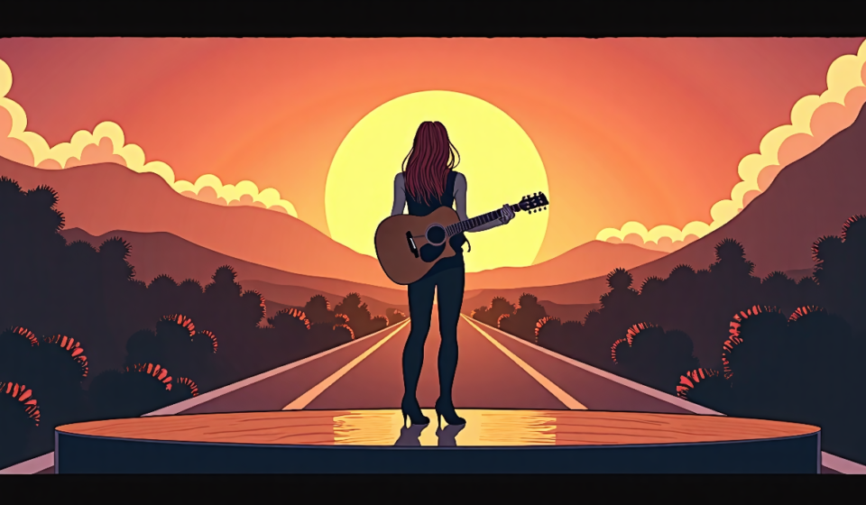 Grace Potter Revives “Love Me Not” on CBS Saturday Sessions — AI-generated editorial illustration