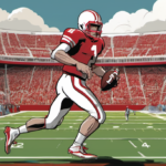 Nebraska Names Transfer QB Anthony Colandrea as Week 1 Starter — AI-generated editorial illustration