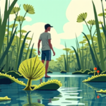 Saving Carolina’s Venus Fly Trap: Conservation Efforts in Action — AI-generated editorial illustration