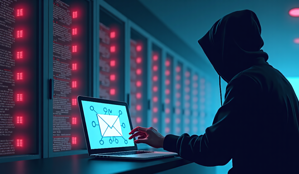 Russian Hackers Exploit Zimbra Flaw to Steal Emails Without User Action — AI-generated editorial illustration