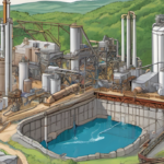 West Virginia University Turns Mine Water Into Rare Earth Minerals — AI-generated editorial illustration