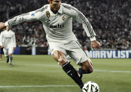 Cristiano Ronaldo Announces Possible Retirement from Football — AI-generated editorial illustration