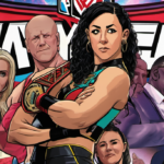 Bayley Marks 10 Years on RAW Amid AEW Buzz and Mercedes Moné Speculation — AI-generated editorial illustration
