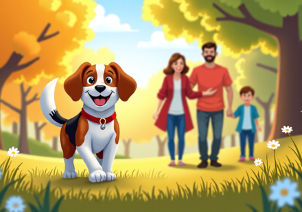 Genetically Altered Beagles Offer Hope for Allergy‑Sufferers — AI-generated editorial illustration